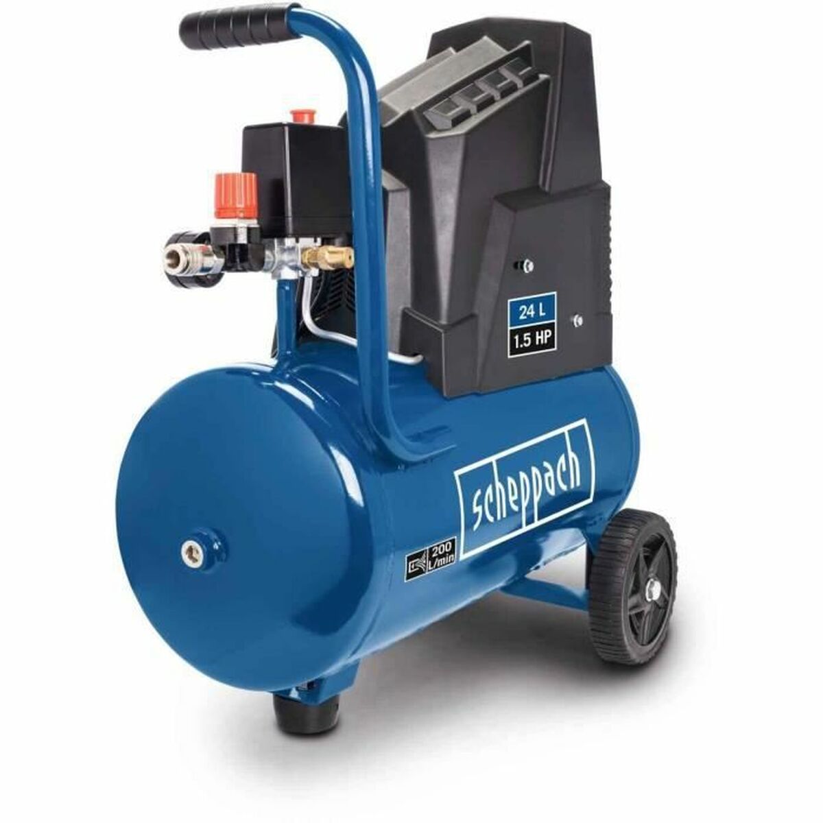 Luftkompressor Scheppach HC30OX Horisontal 1100 W 8 bar 24 L